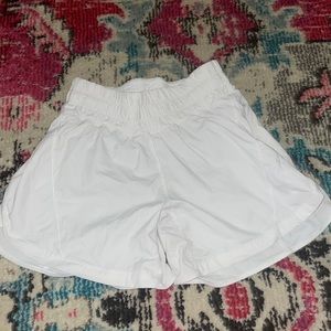 White Lululemon Shorts